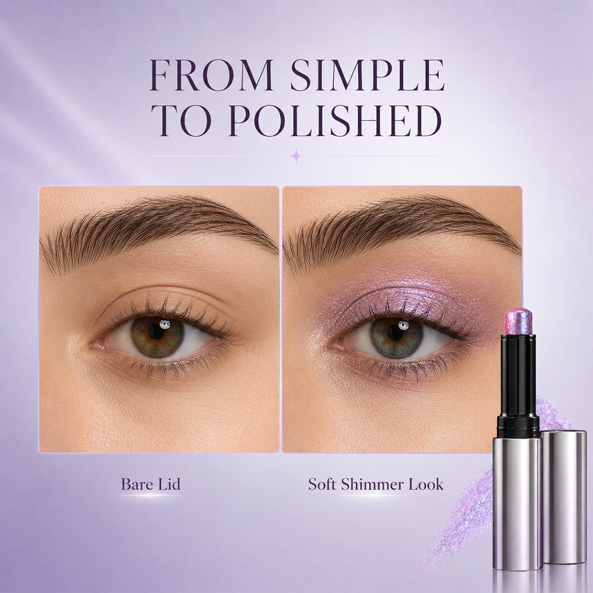 Gel Eyeshadow Stick, Versatile Daily Makeup Stick