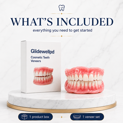 Natural-Looking Full-Cover Cosmetic Dentures