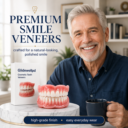 Natural-Looking Full-Cover Cosmetic Dentures