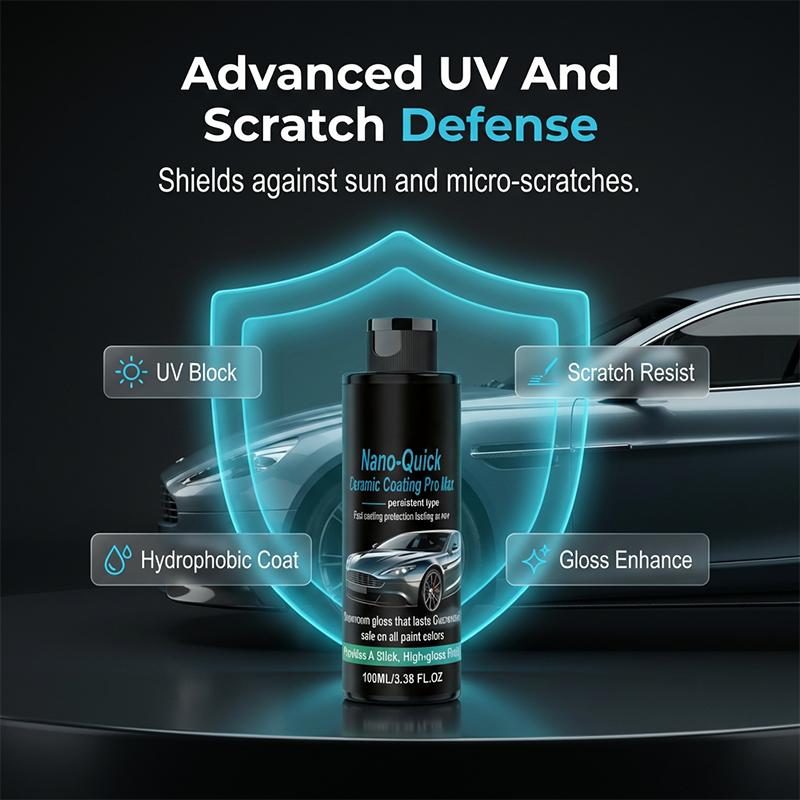 High-Gloss Hydrophobic Nano Ceramic Coating Spray